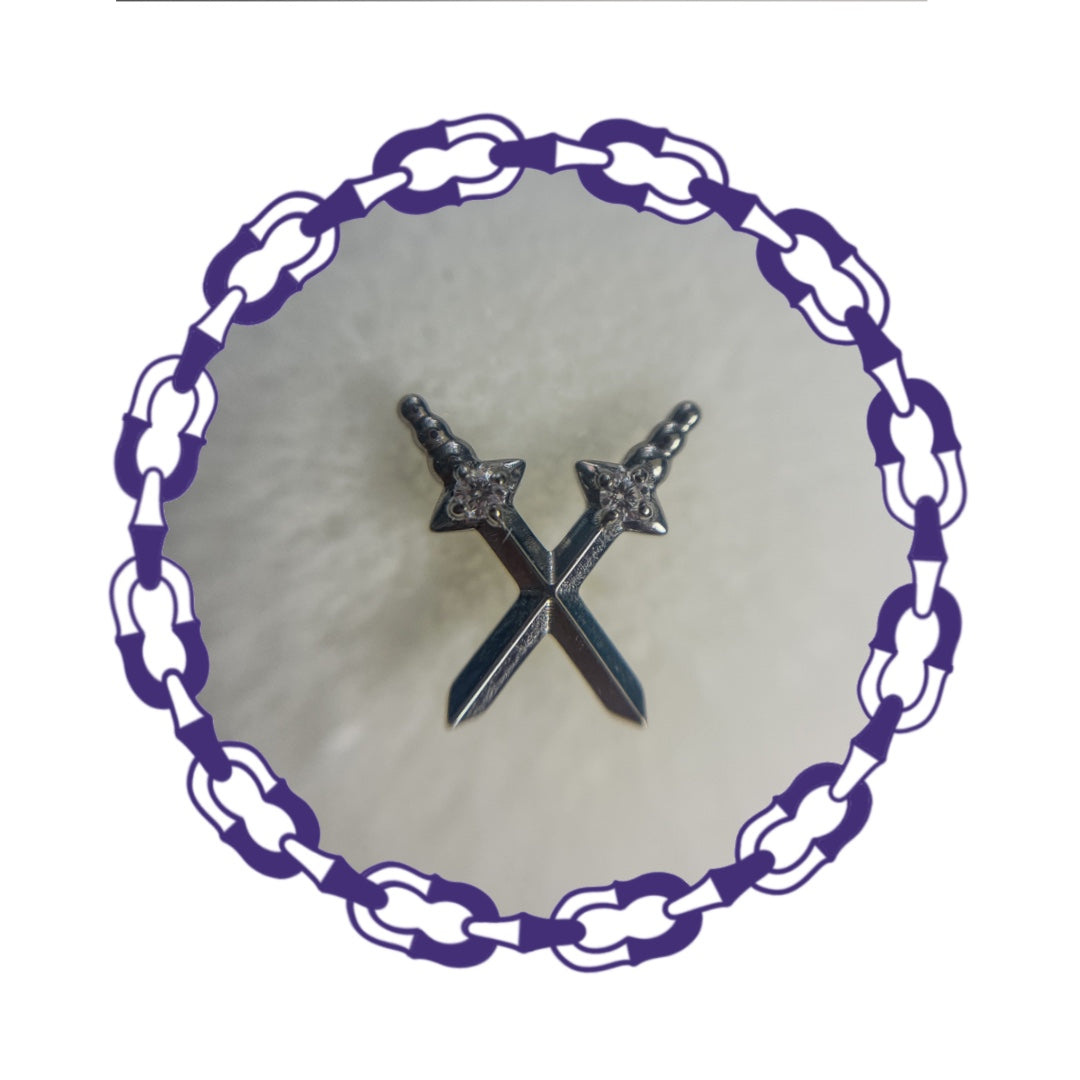 Labret Espadas Cruzadas