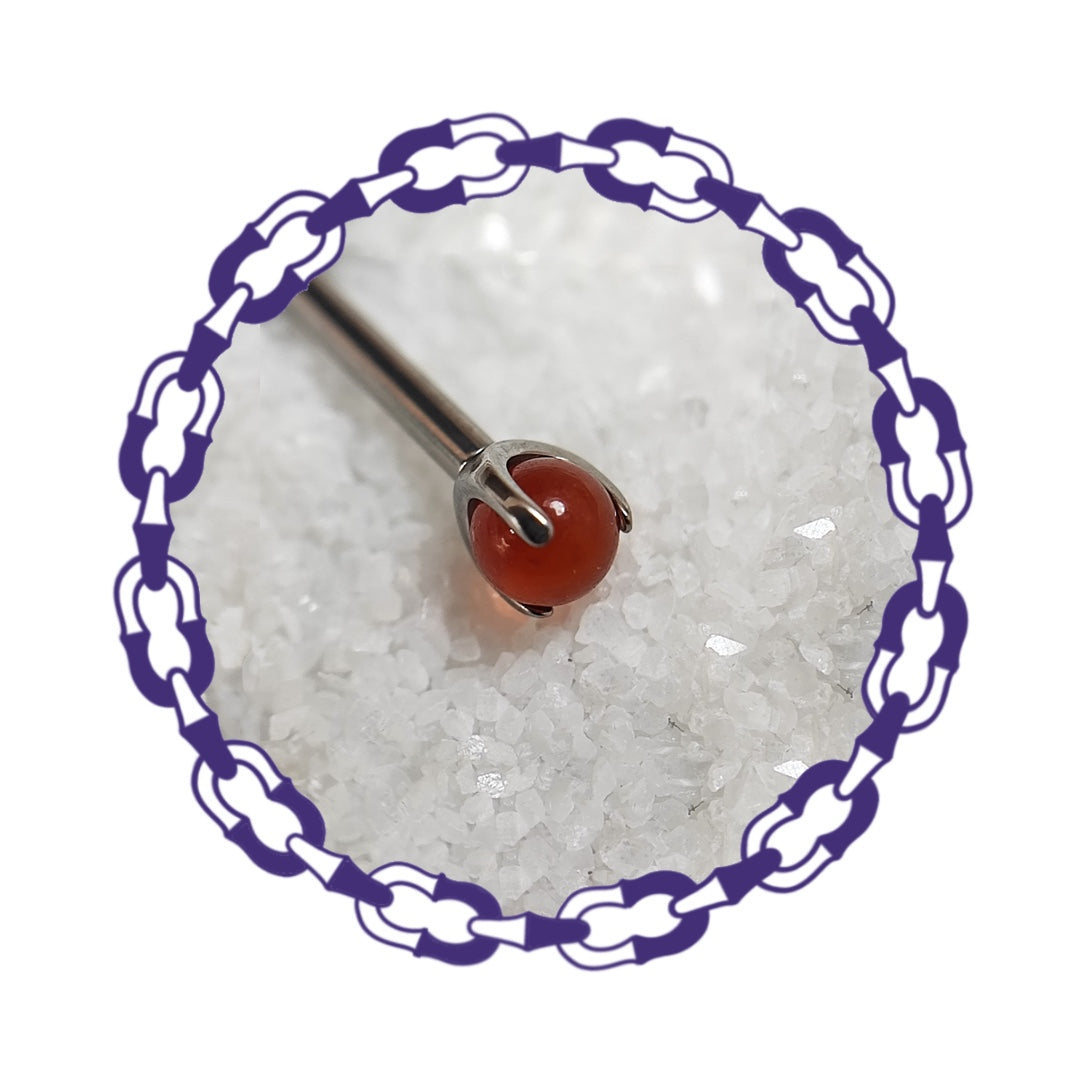 Labret Agata Roja