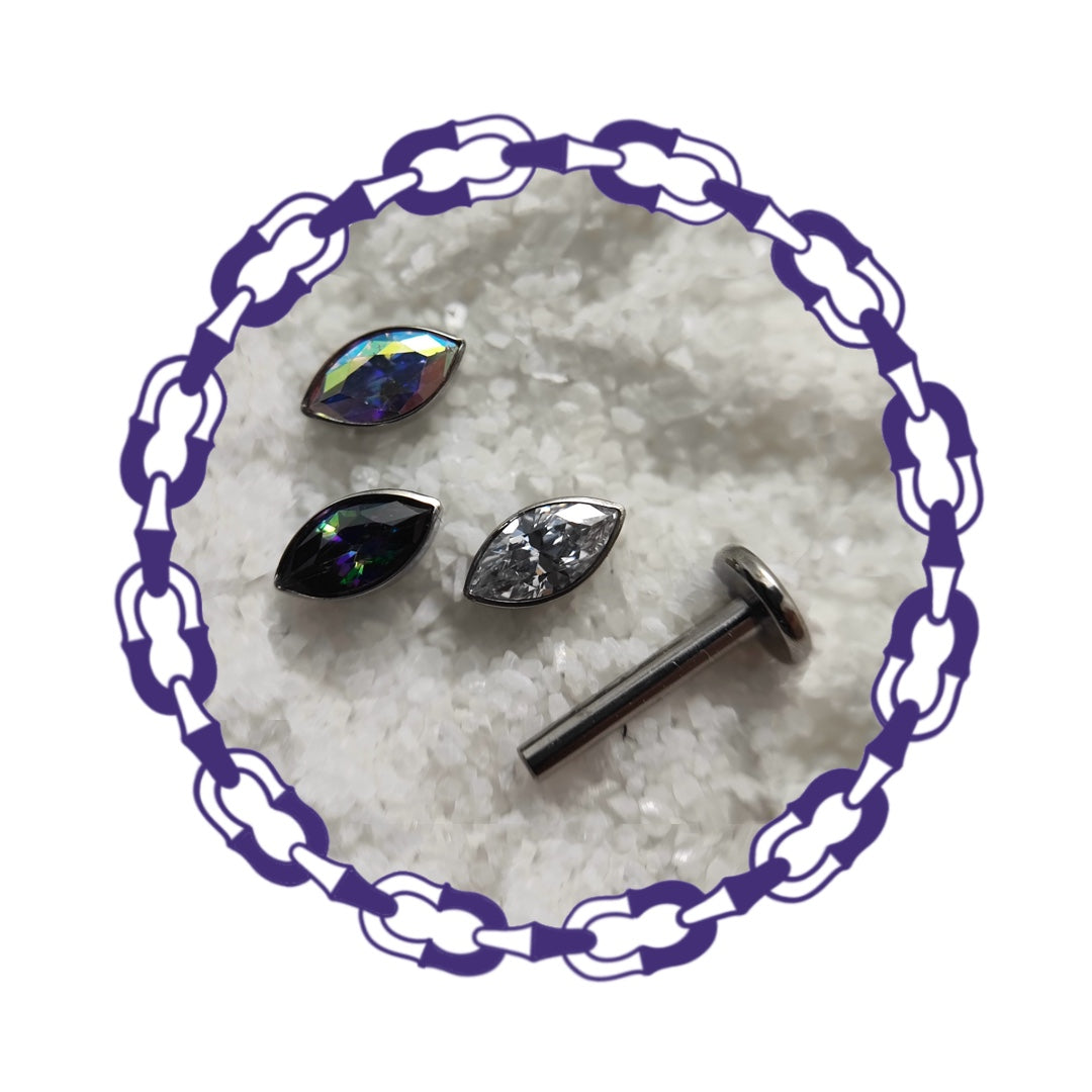 Labret Marquesa Cristal