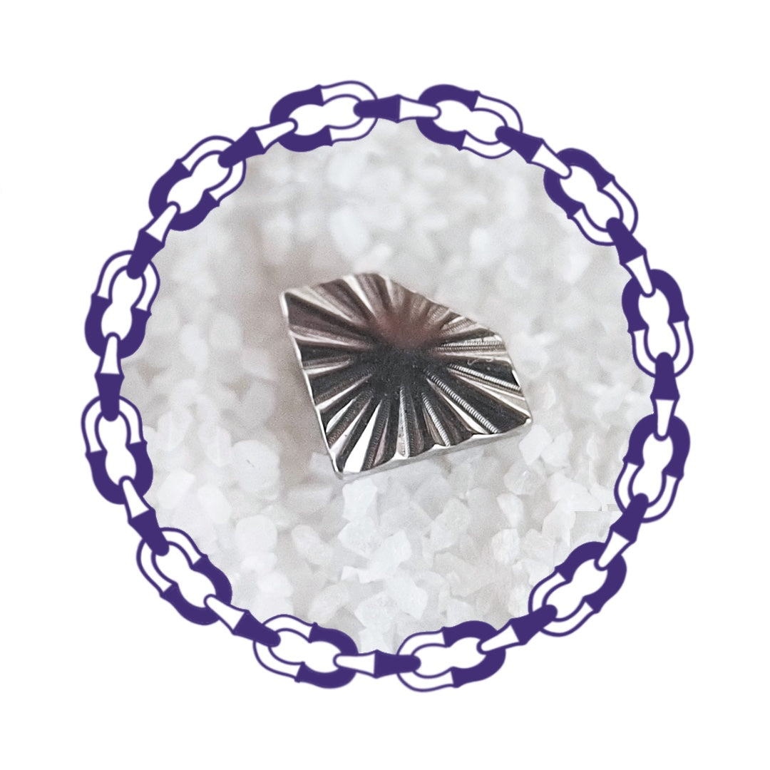 Labret Diamante Acanalado