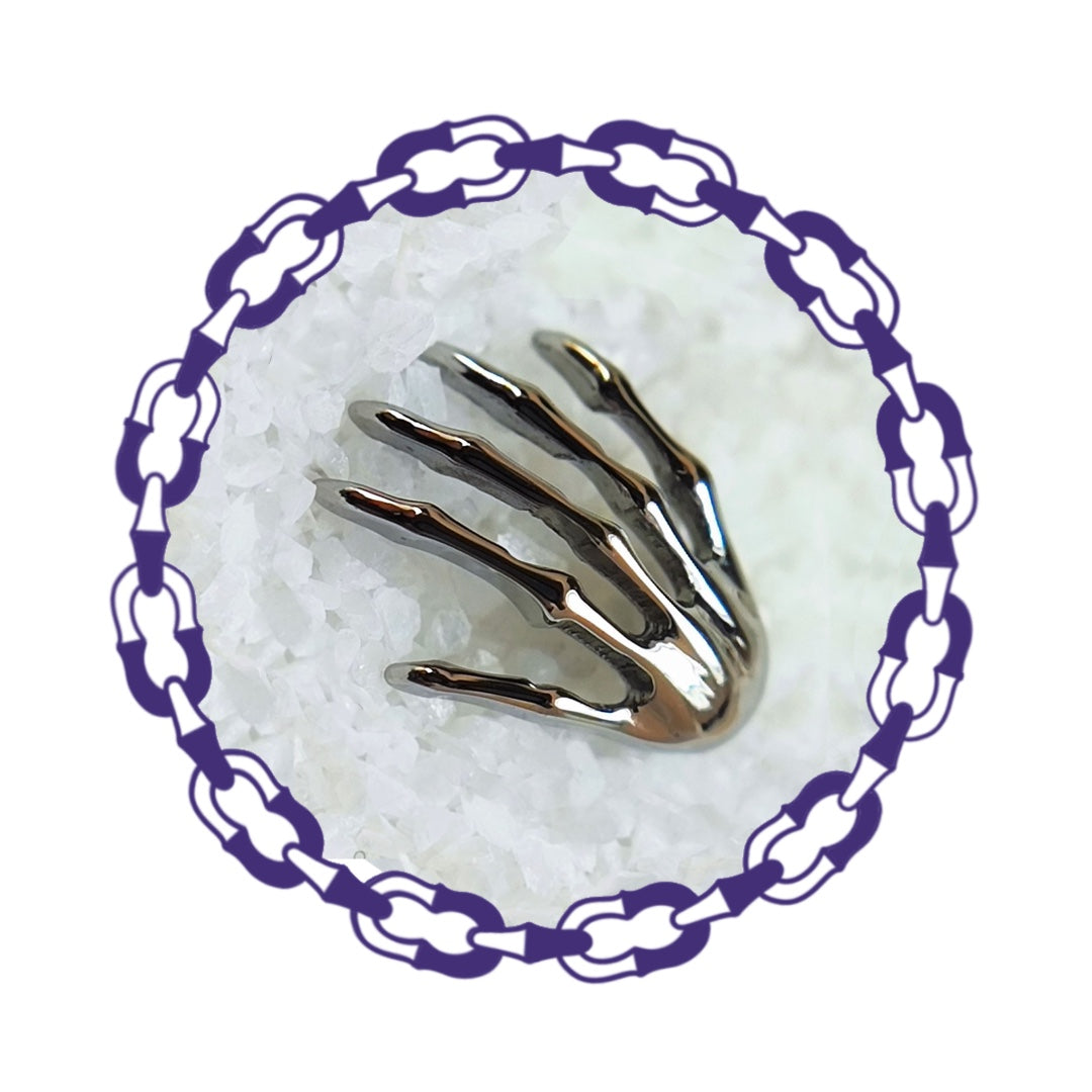 Labret Mano Esqueleto