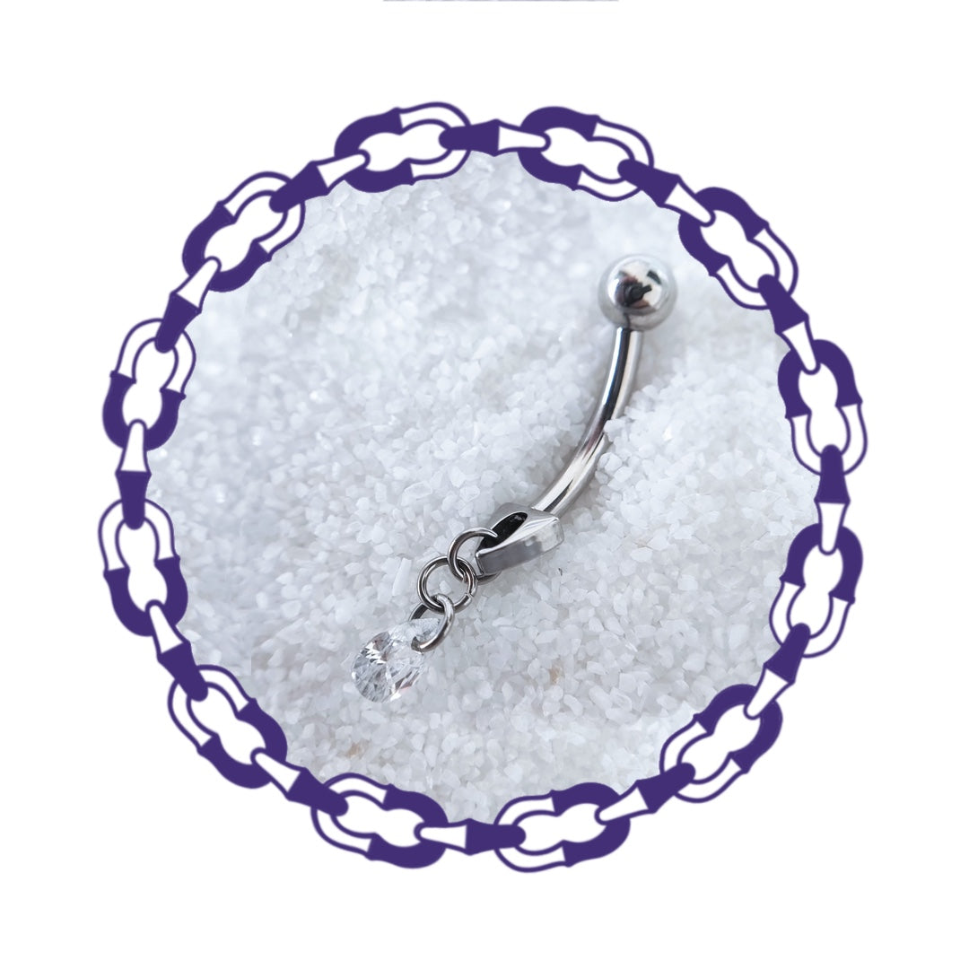 Belly Cristal Colgante