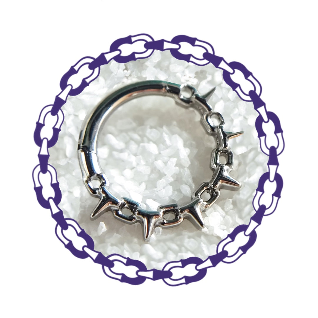 Clicker Cadena con Púas