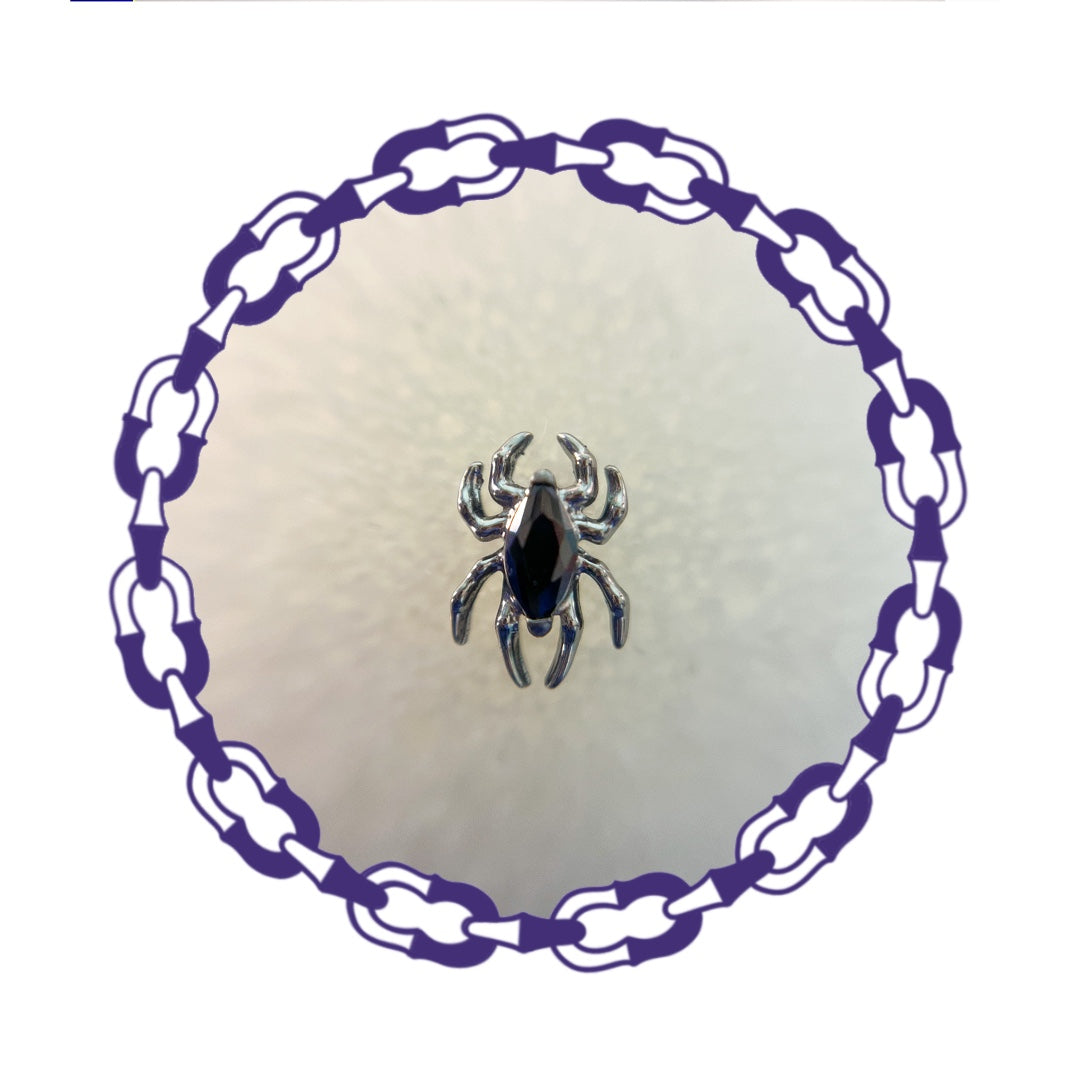 Labret Araña Onyx