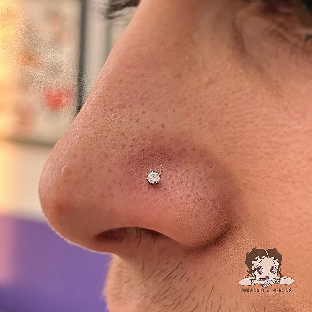 Labret Cristal Engastado