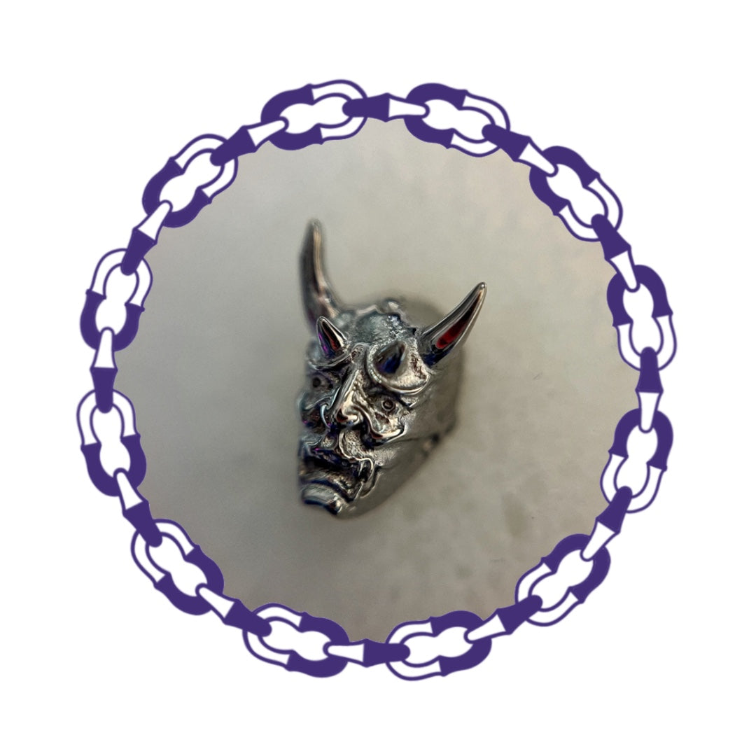Labret Demonio Cuatro Cuernos