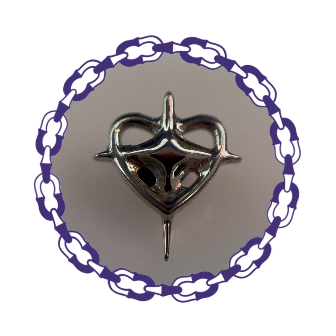 Labret Corazón con Estrella