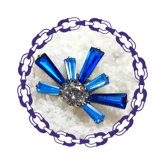 Labret Explosión Cristalina Azul