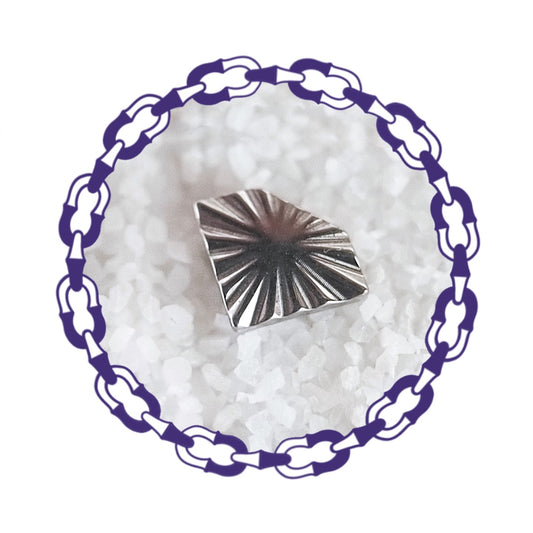 Labret Diamante Acanalado