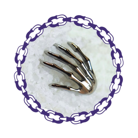 Labret Mano Esqueleto