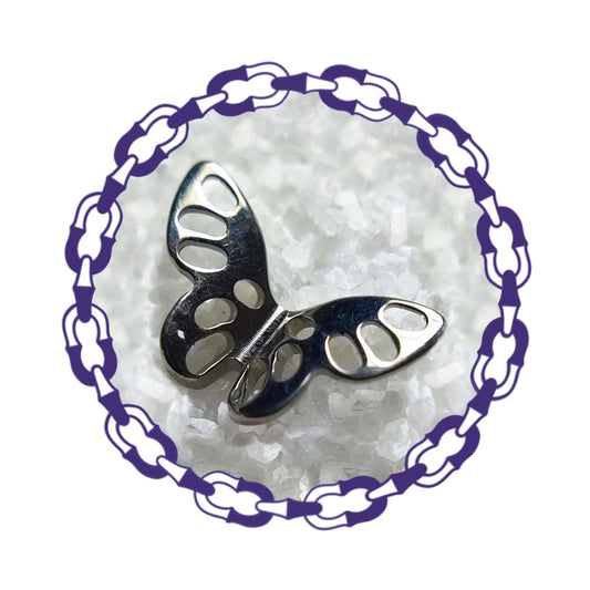 Labret Mariposa Calada