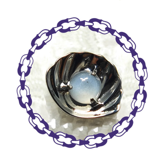 Labret Concha con Perla