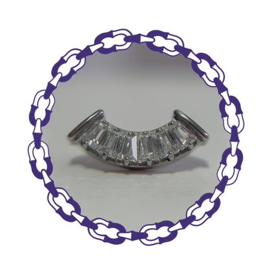 Labret Cluster Baguette