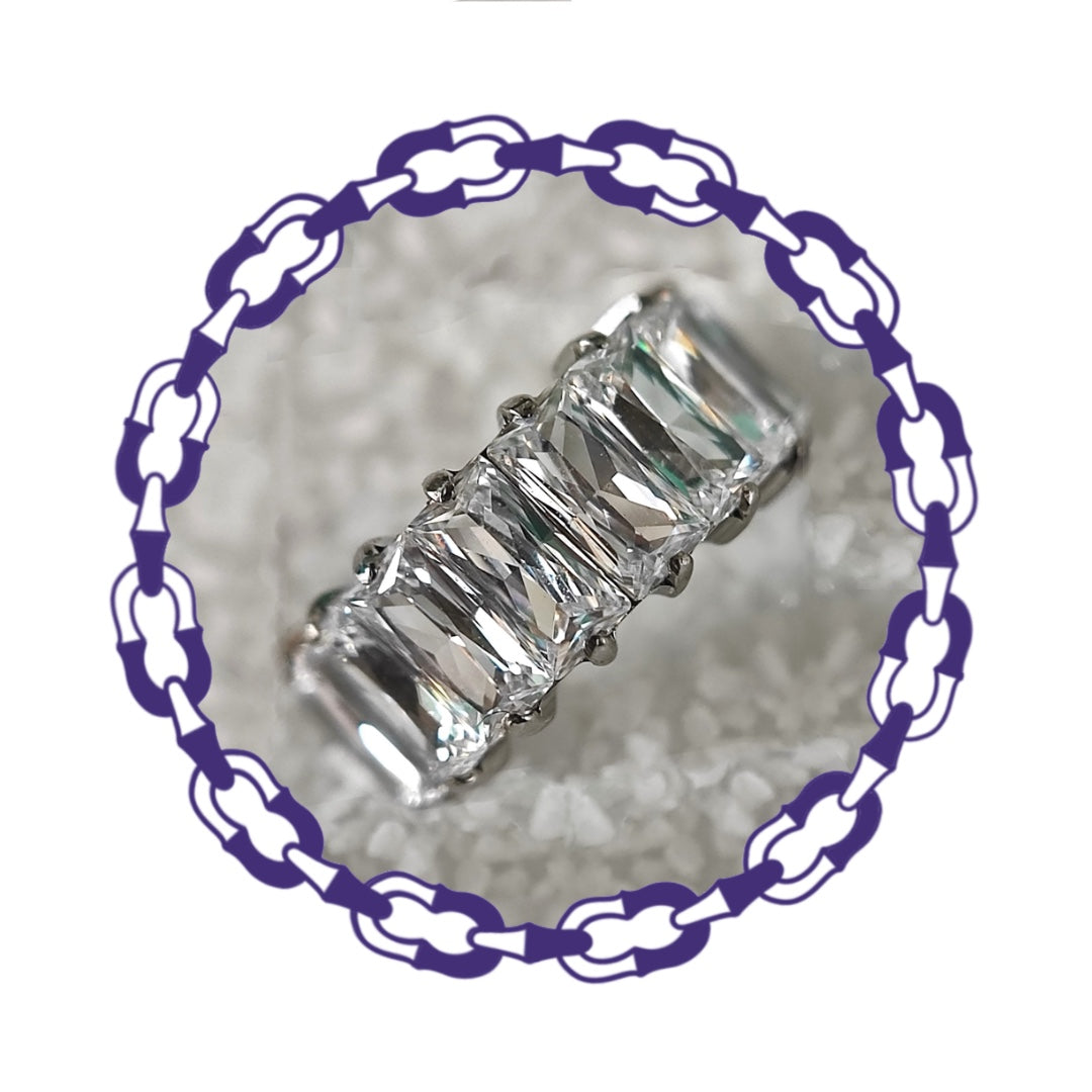 Clicker Cristales Baguette