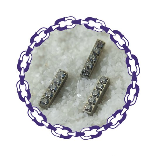 Labret Bloque Cinco Cristales