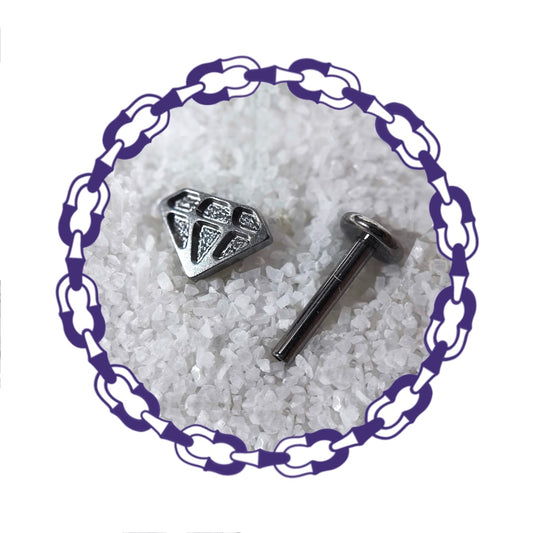 Labret Figura Diamante
